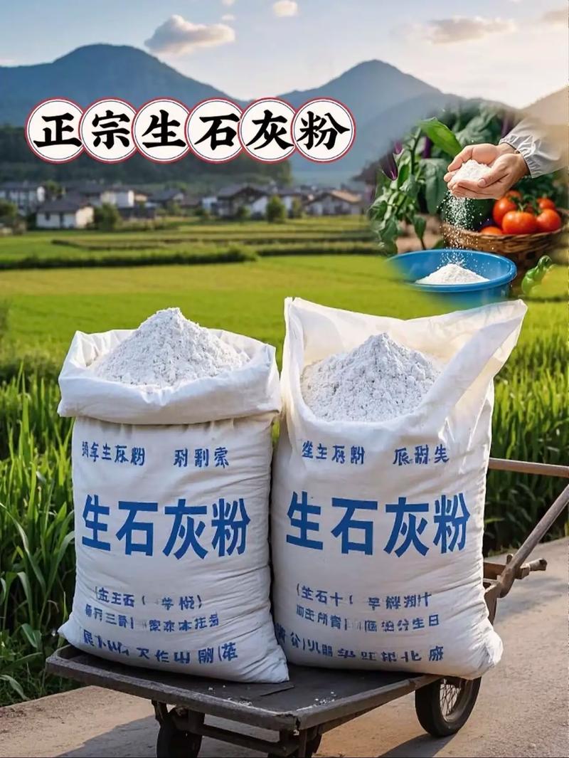 正宗生石灰.正宗生石灰粉,种菜人的安心之选!消毒杀菌一把好手